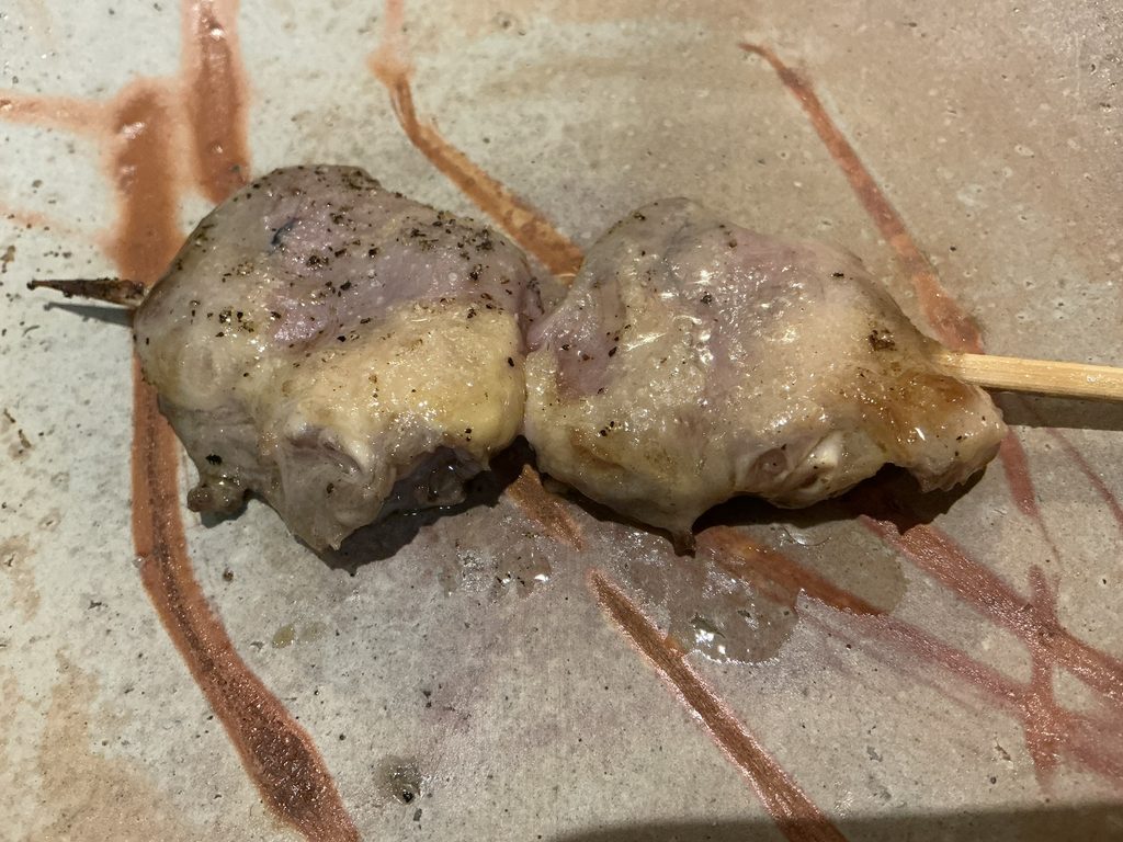 やきとりshiraのハツ