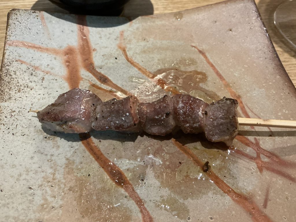 やきとりshiraのスナギモ