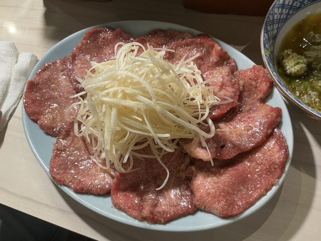 焼肉三宝苑のタン塩