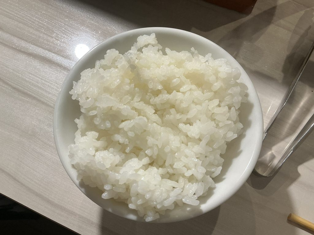 焼肉三宝苑のライス