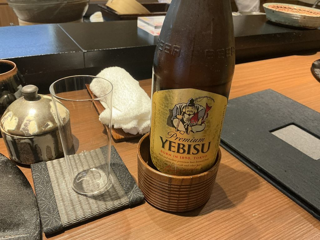 天々蕎々うめ庵のビール