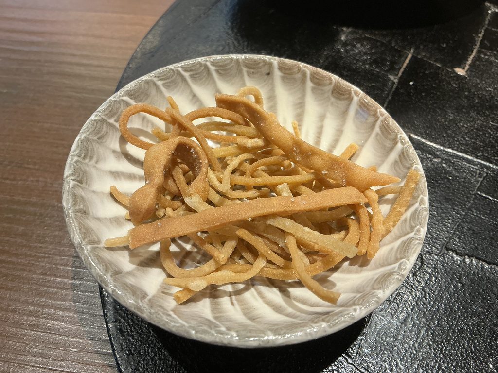 天々蕎々うめ庵のお通し