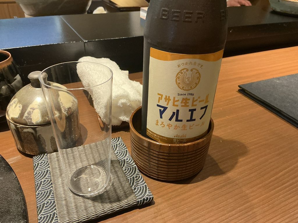 天々蕎々うめ庵のビール