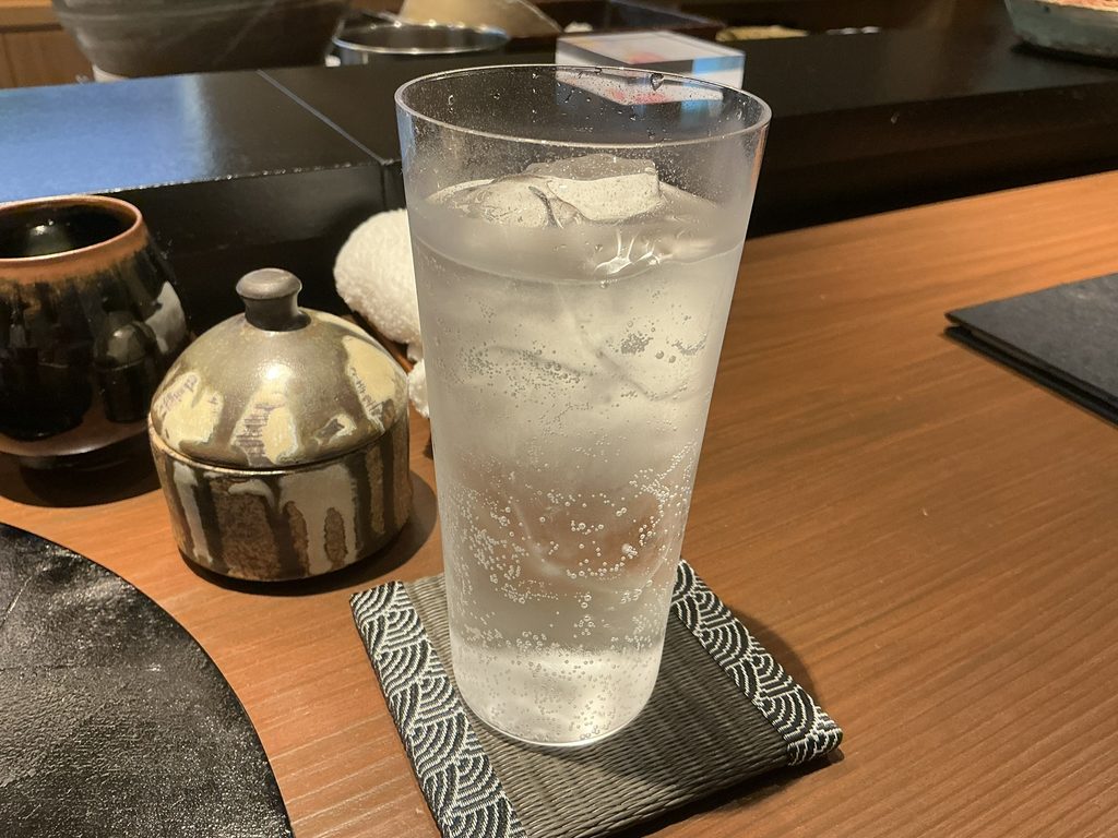 天々蕎々うめ庵の蕎麦焼酎
