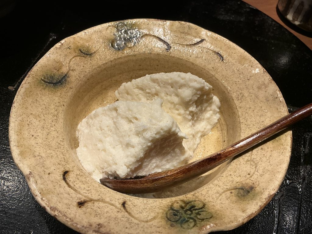 天々蕎々うめ庵のねむり豆腐
