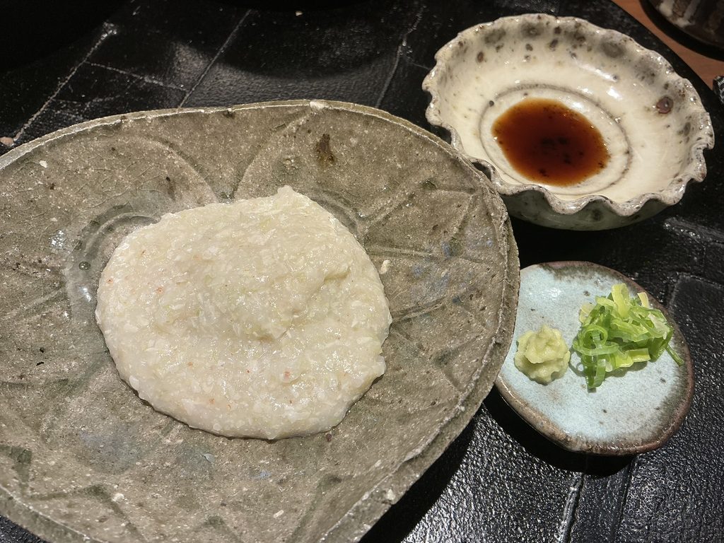 天々蕎々うめ庵のそばがき