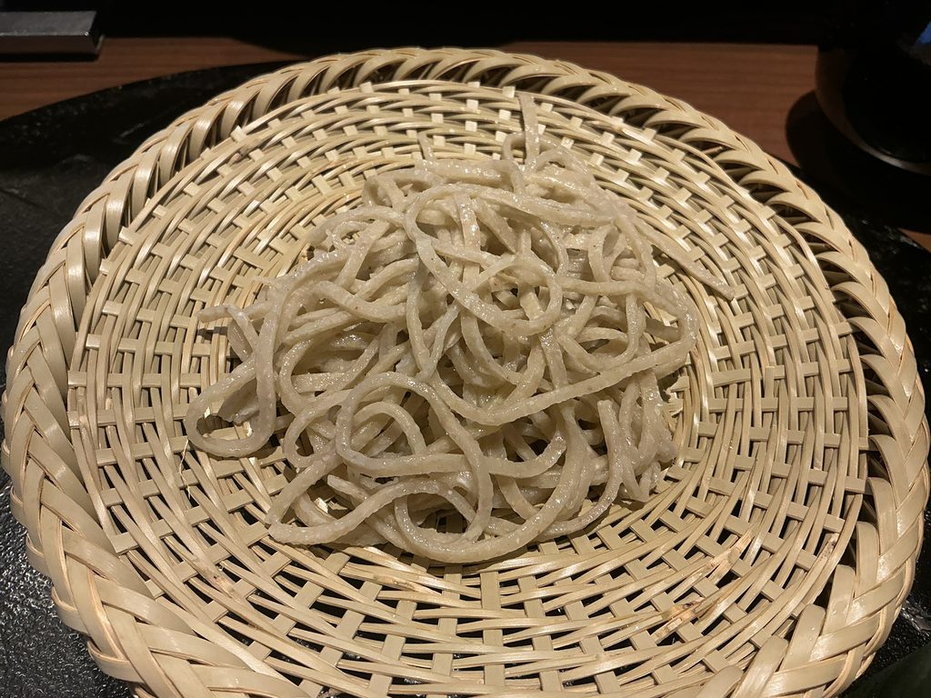 天々蕎々うめ庵の田舎せいろ