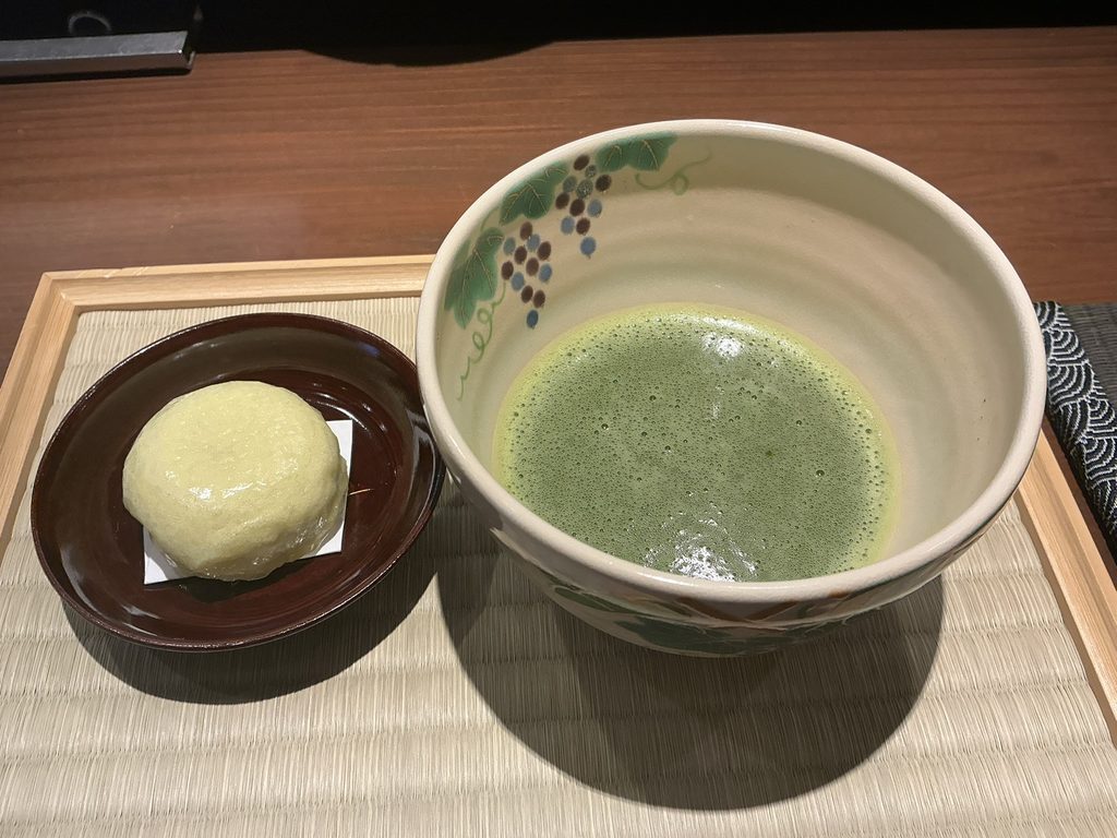 天々蕎々うめ庵の抹茶
