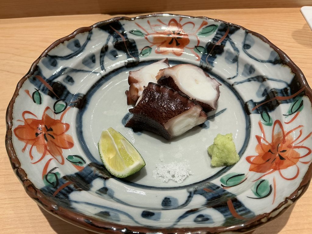 寿司清のタコ
