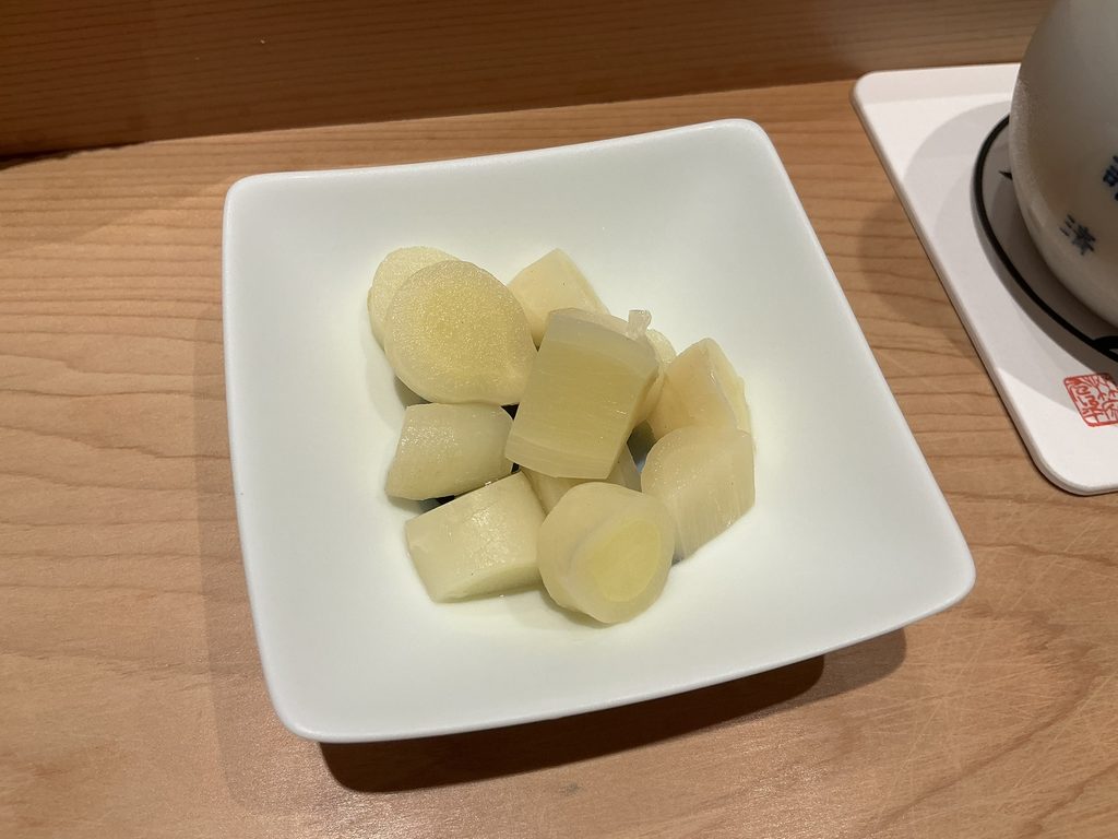 寿司清のガリ