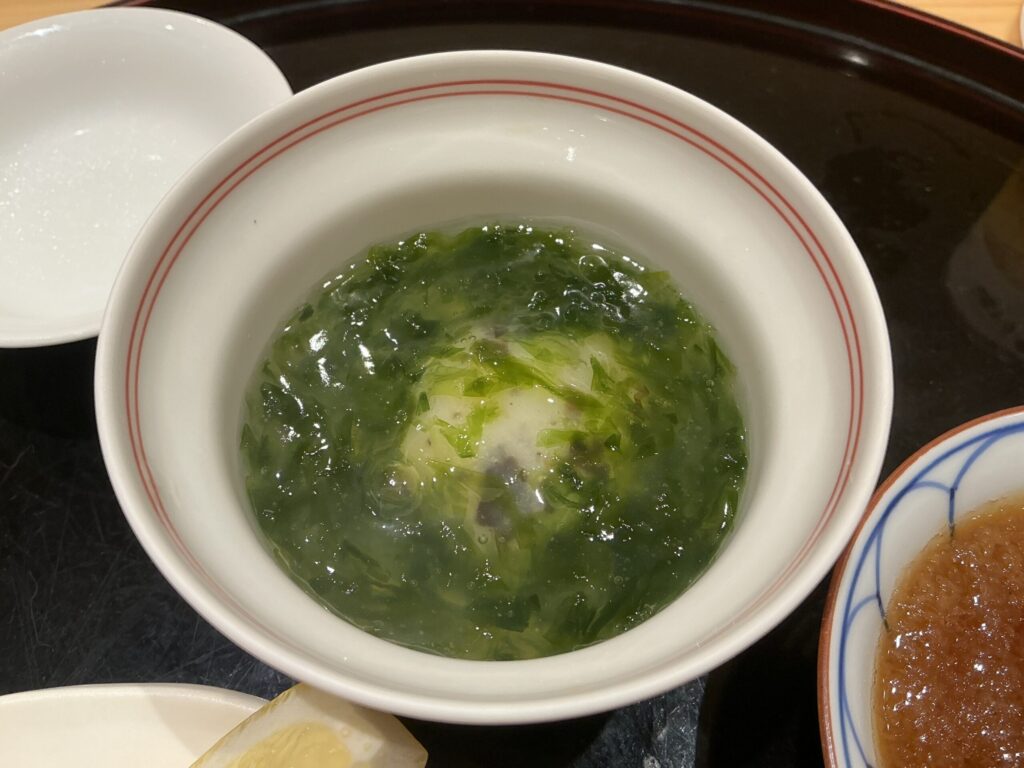 天ぷら車の茶碗蒸し