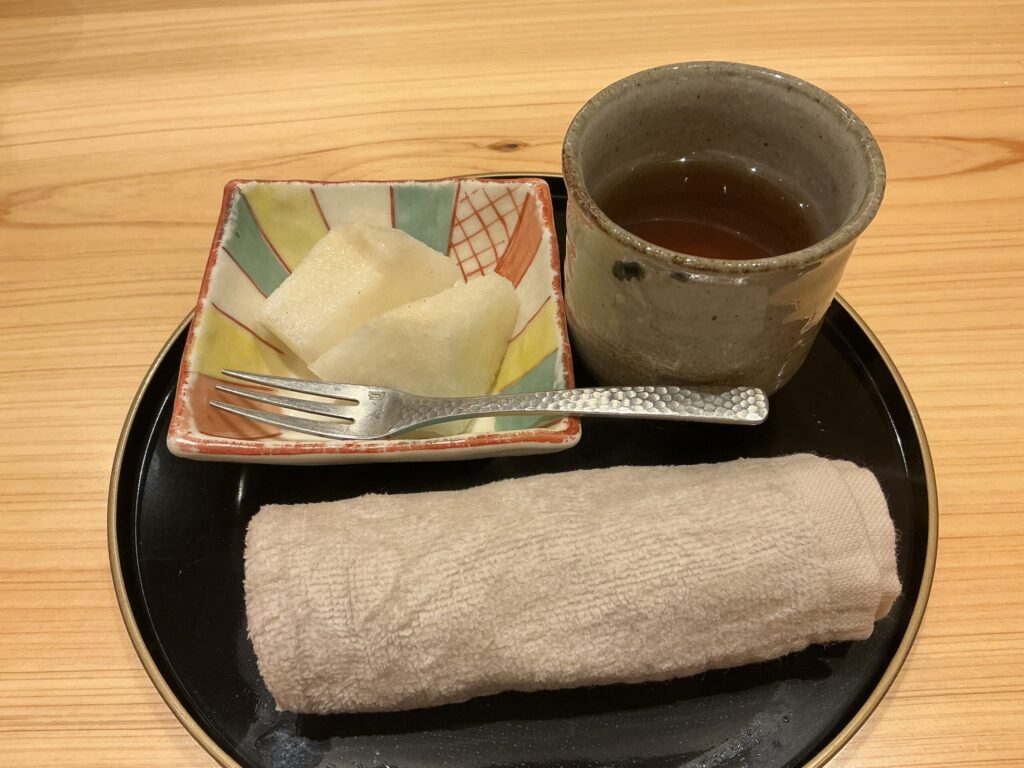 天ぷら車のデザート