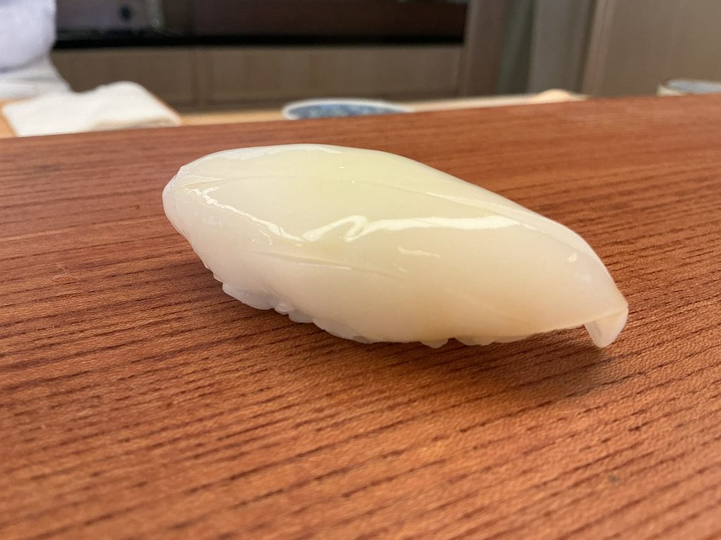 つくし寿司の新イカ