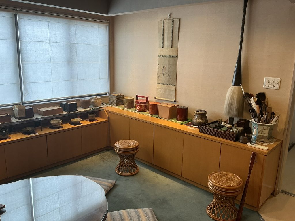 みかわ是山居の待合室