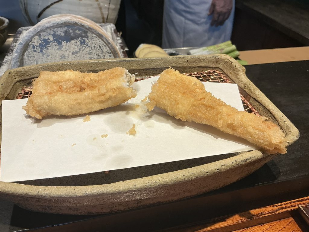みかわ是山居のアナゴ