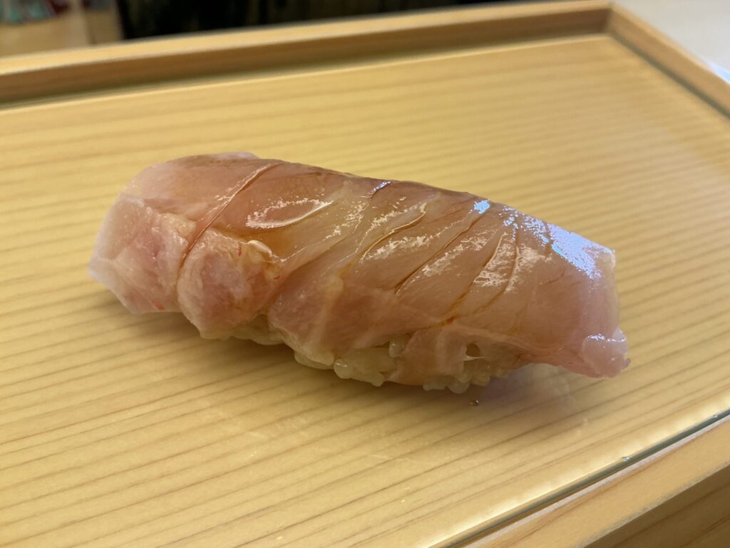 鮨おばなのキンメダイ