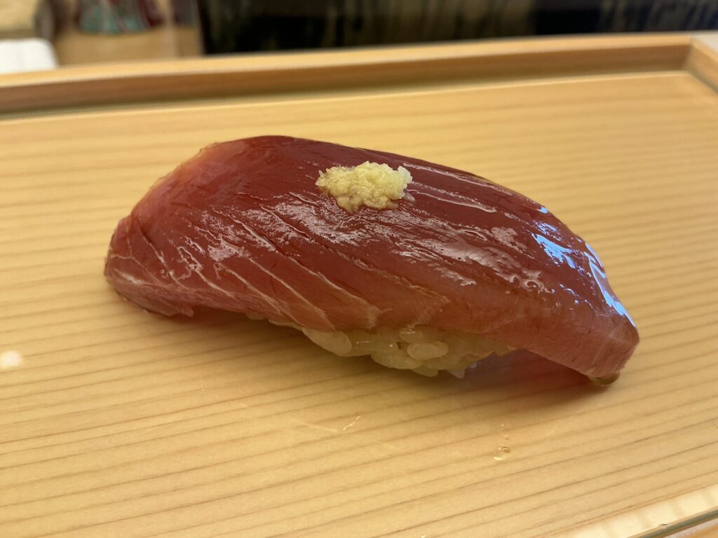 鮨おばなのカツオ