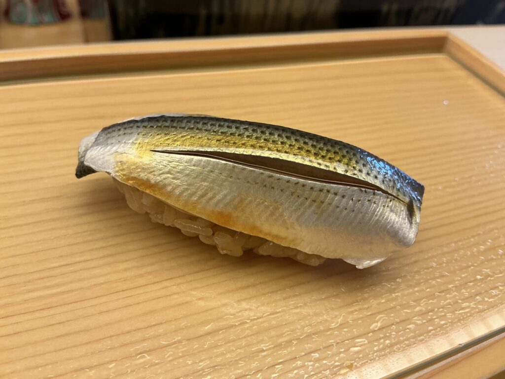 鮨おばなの新子