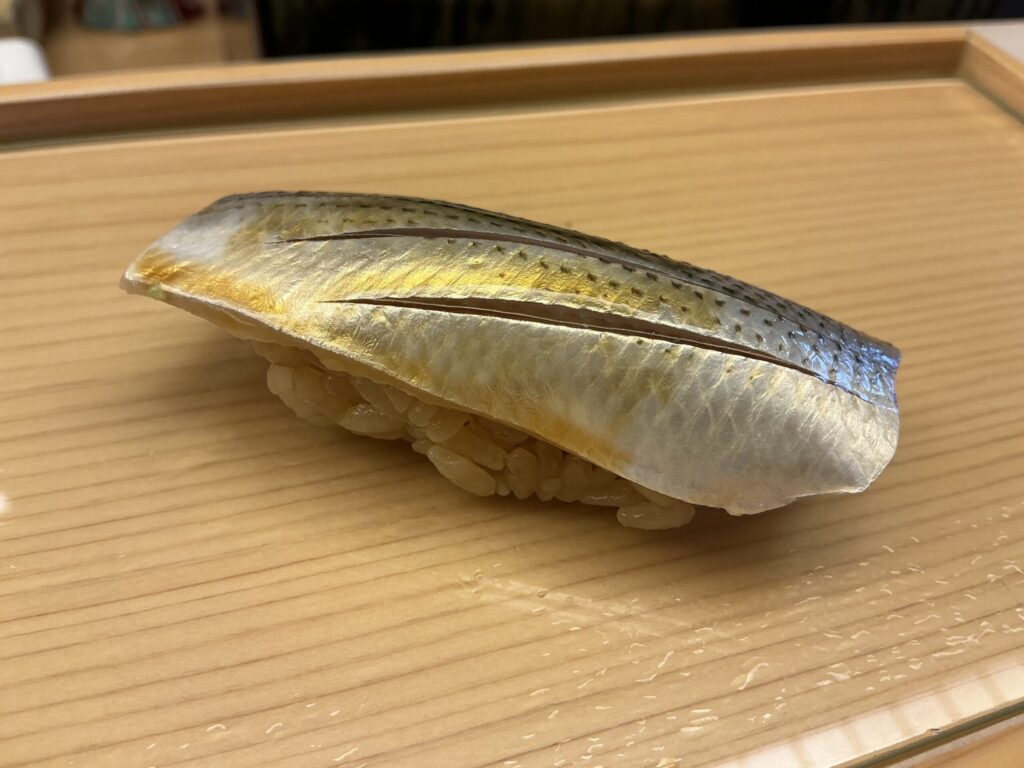 鮨おばなのコハダ