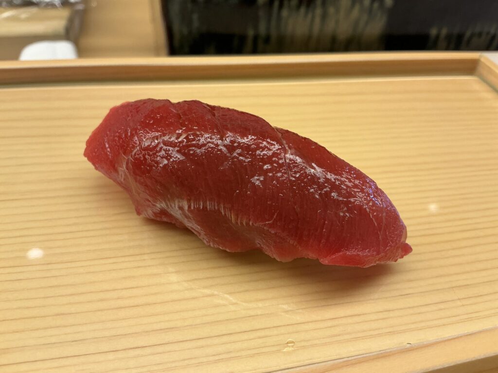 鮨おばなの赤身