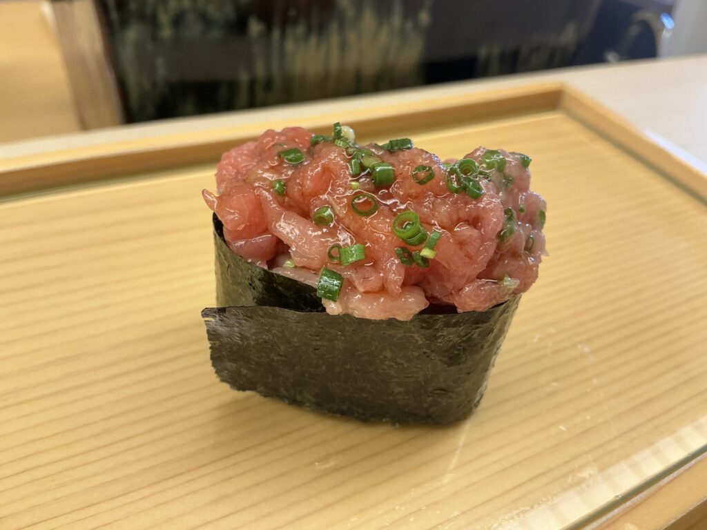 鮨おばなのネギトロ