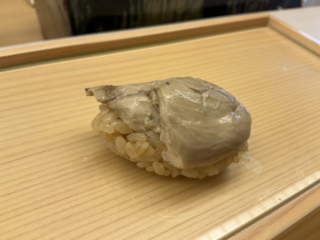 鮨おばなのカキ