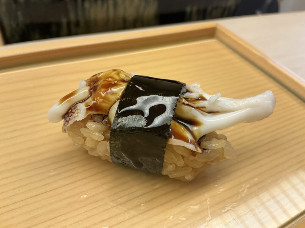 鮨おばなの新イカ