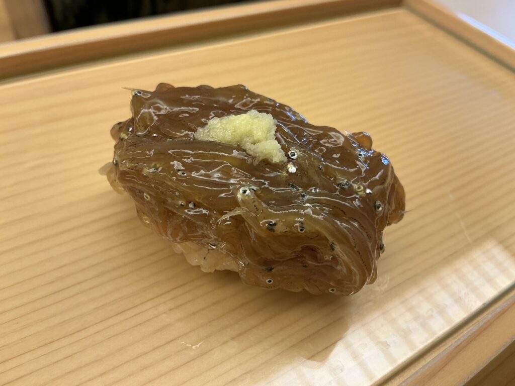 鮨おばなのシラス