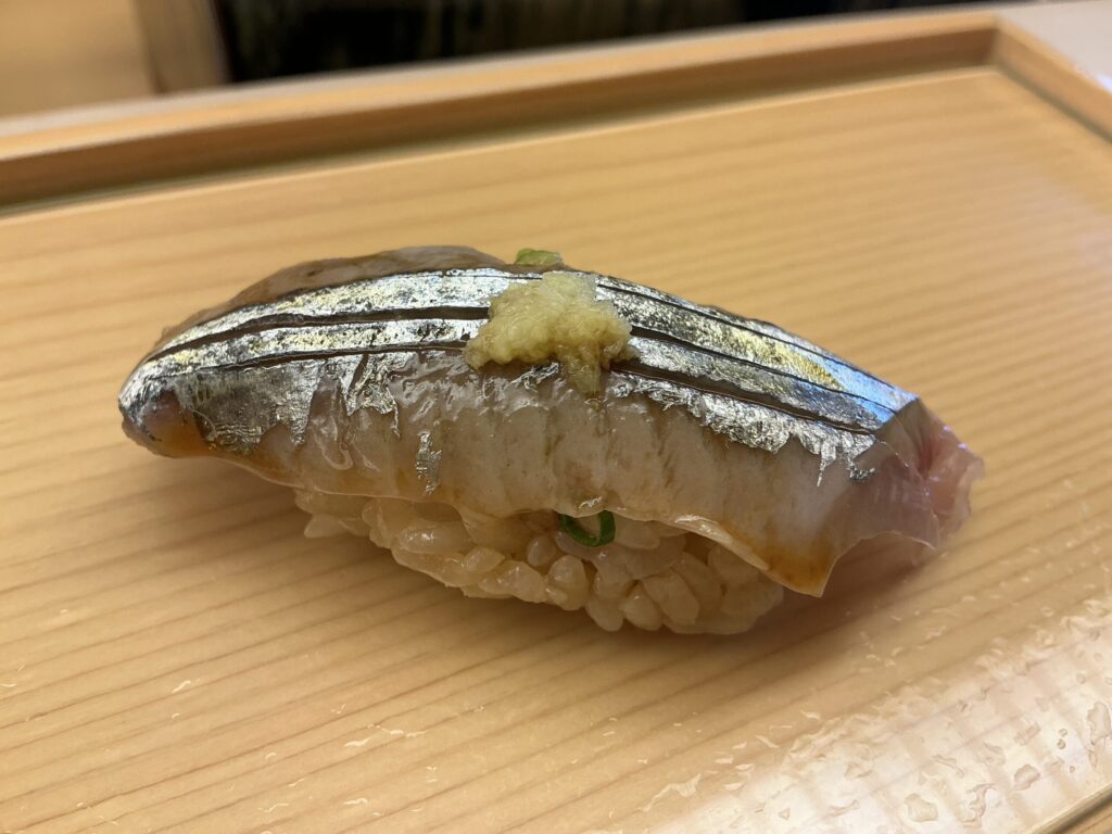 鮨おばなのサンマ