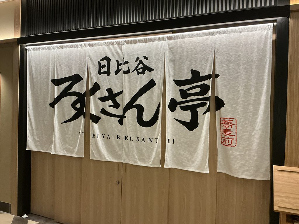 日比谷ろくさん亭の玄関
