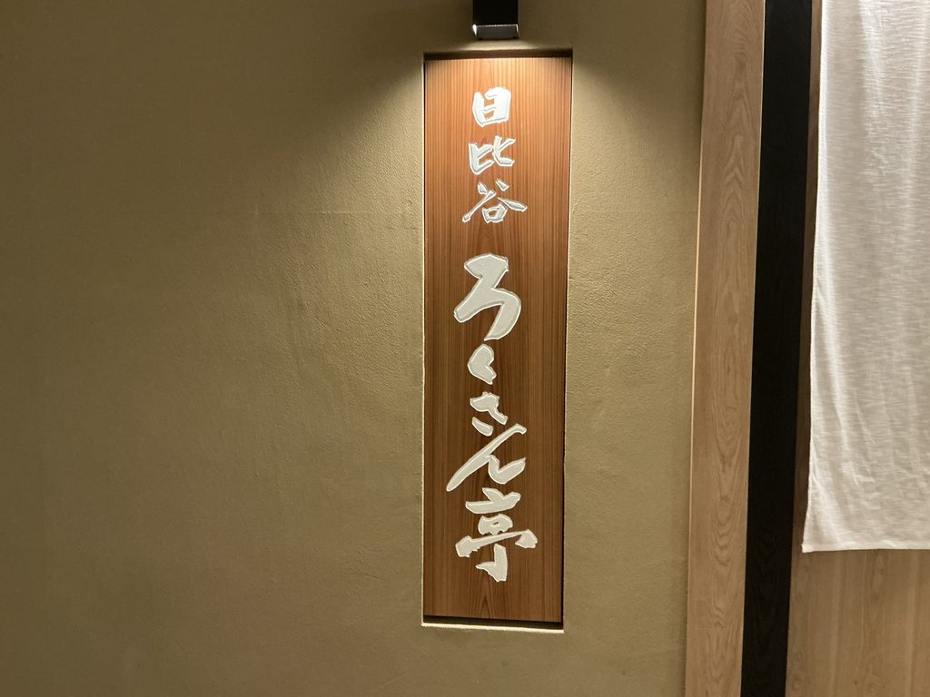日比谷ろくさん亭の玄関