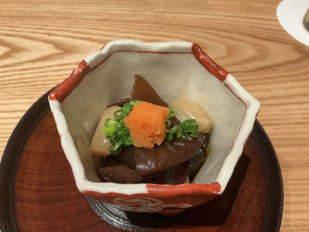 日比谷ろくさん亭の生木耳の酢漬け