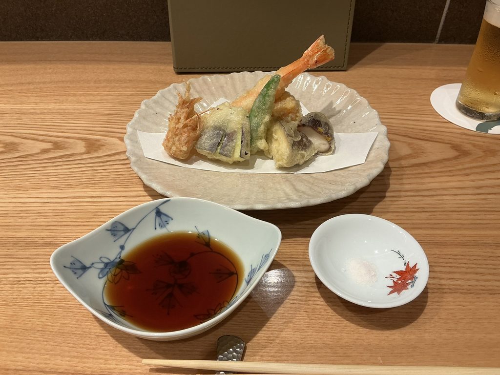 日比谷ろくさん亭のおつまみ天ぷら
