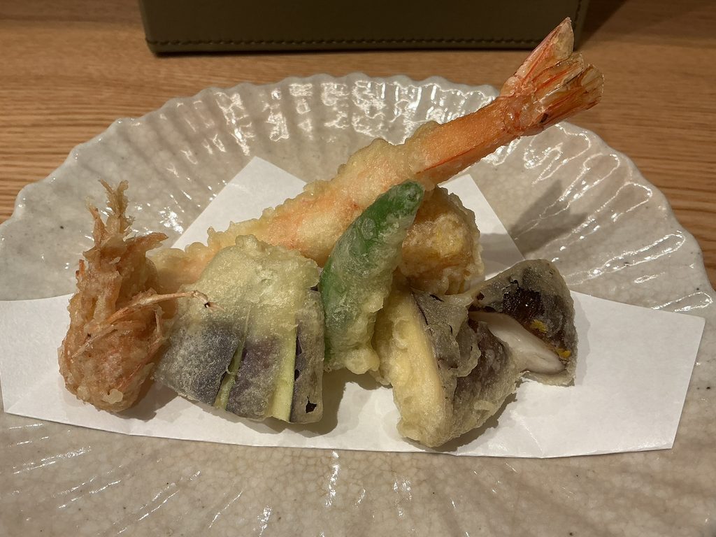 日比谷ろくさん亭のおつまみ天ぷら