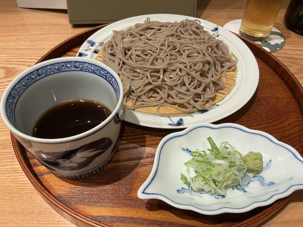 日比谷ろくさん亭のせいろ蕎麦