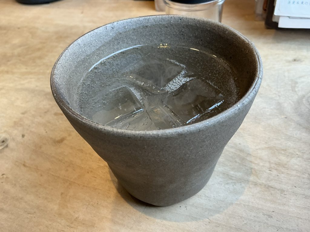 手打ち蕎麦なみのの蕎麦焼酎