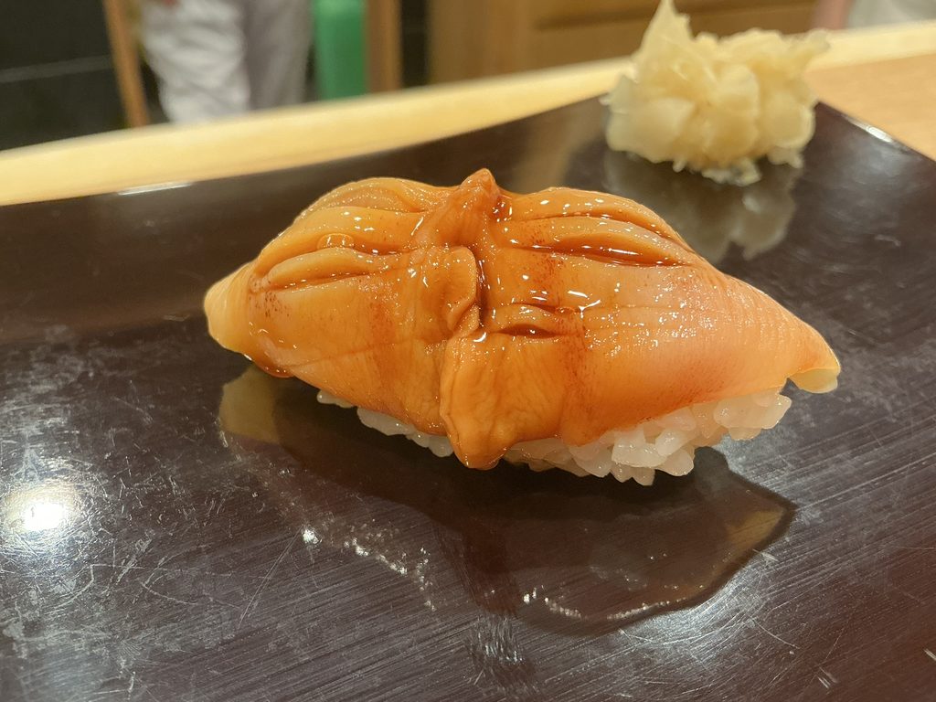 なか條のアカガイ