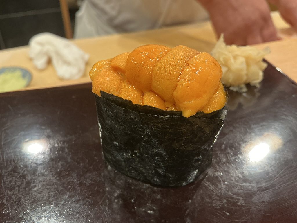 なか條のバフンウニ