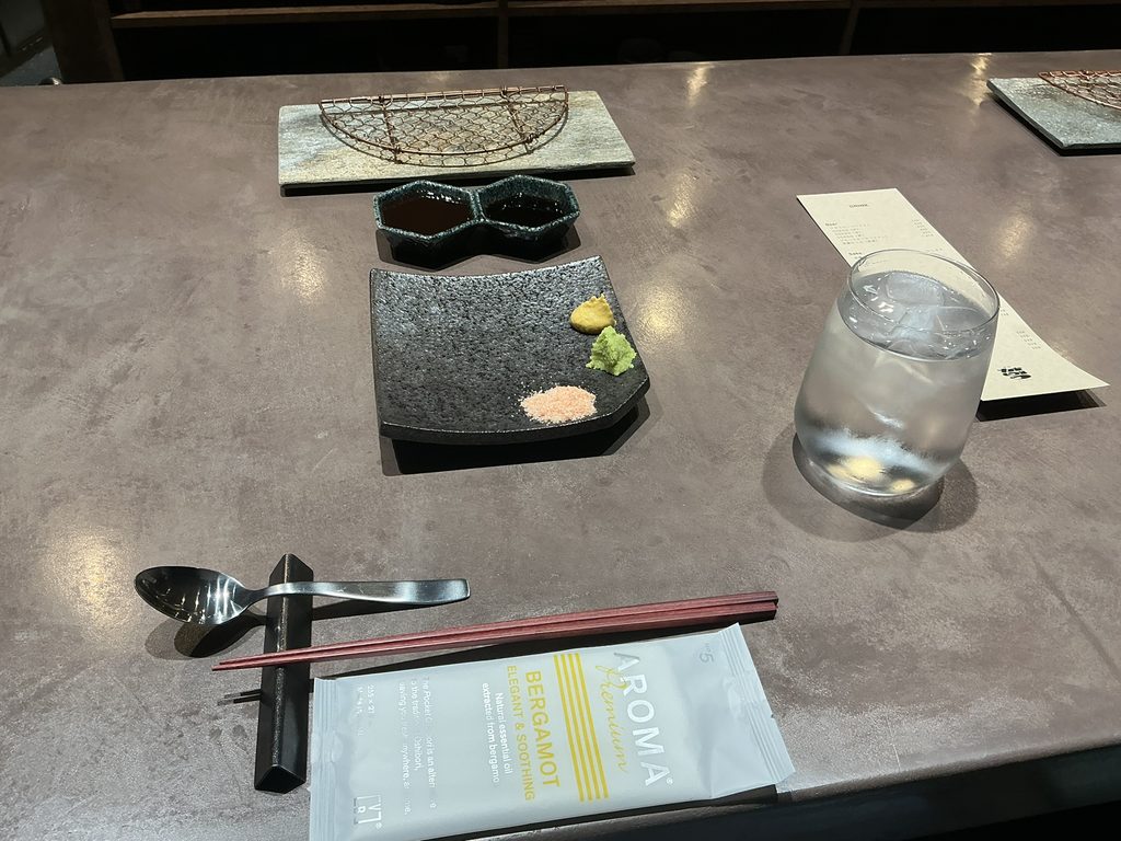 がぶう原宿店のカウンターセット