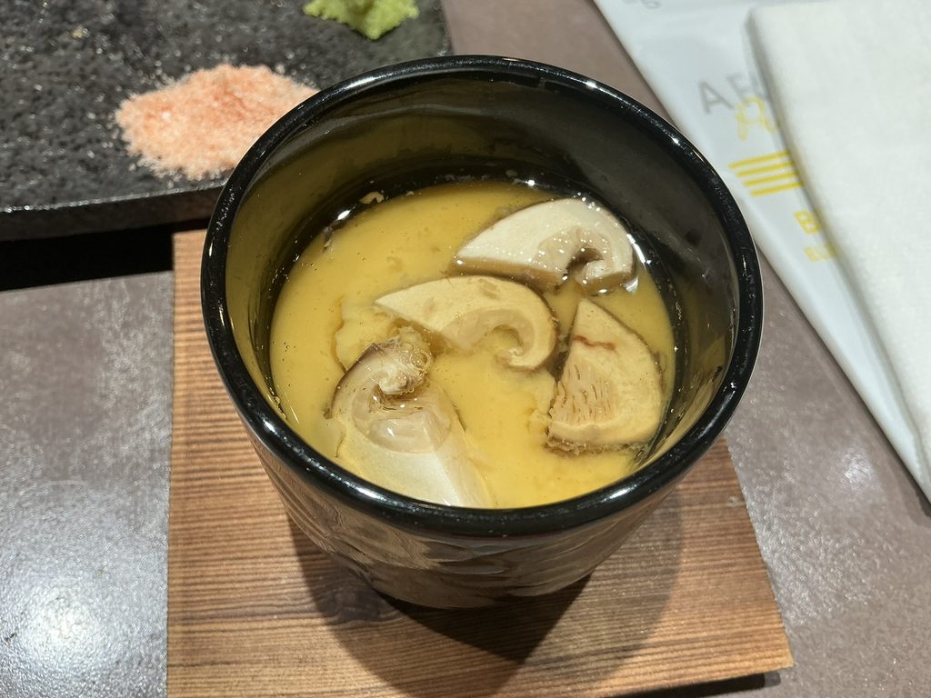 がぶう原宿店の茶碗蒸し