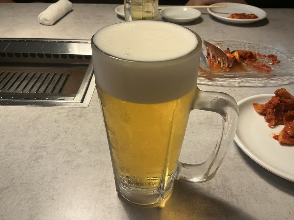 うしの絵のビール